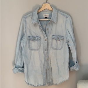 Denim Button Down Shirt